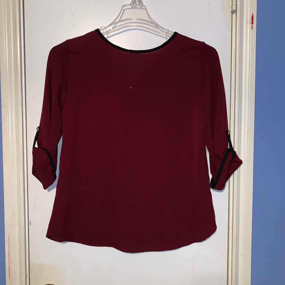 Maroon Blouse - Picture 6 of 6